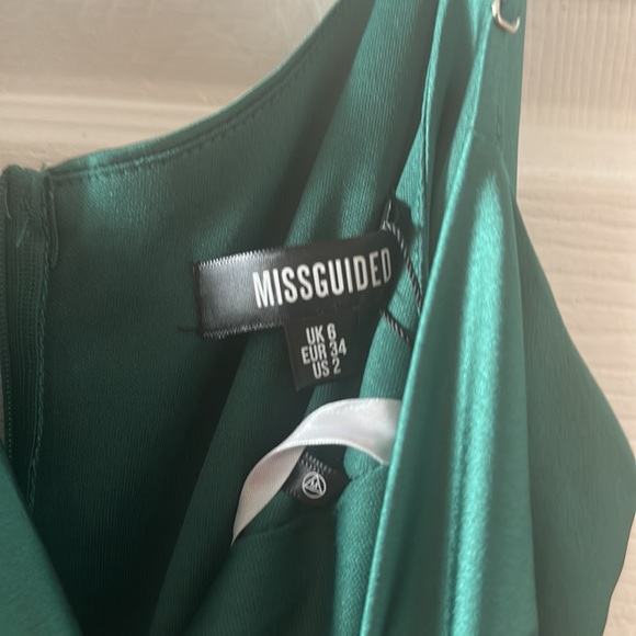 NWT Missguided Cami Ruffle Side Midi Dress - Picture 6 of 6